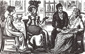 Illustration from Emma, by Joan Hassall, 1975