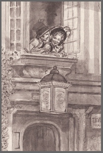 Illustration by Isabel Bishop, Pride & Prejudice, 1976