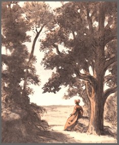 Illustration by Warren Chappell, Persuasion, 1950