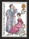 Illustration by Barbara Brown, Mary & Henry Crawford, Bicentenary Stamp (1975)