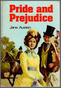 Image of Pride & Prejudice book cover, Purnell Books, Maidenhead, (1976)