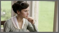 Image of Felicity Jones as Catherine Morland, PBS Northanger Abbey