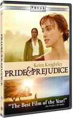 Image of the cover of the DVD of Pride & Prejudice, (2005)