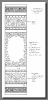 Image of Final Sketch, Austen Book Spine, by Elizabeth Traynor