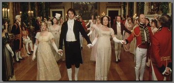 Image of couples dancing at Netherfield Ball, Pride & Prejudice, (1995)