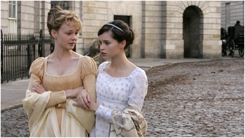 Image of Carey Mulligan as Isabella Thorpe & Felicity Jones as Catherine Morland, Northanger Abbey, (2007)
