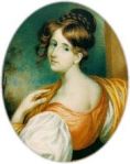 Image of portrait of Elizabeth Gaskell, (1832)