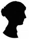 Image of a Silhouette of Jane Austen