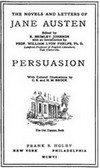 Image of the title page of Persuasion, Frank S. Holby, (1906)