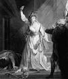 Illustration of Mrs. Siddons as Adelgith, 1807, Drury Lane