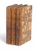 Image of three volumes first edition of Emma, presented to Ann Sharp