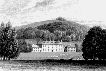 Illustration of Godmersham Park, Kent, England