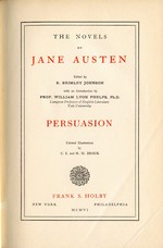 Image of the title page of Persuasion, by Jane Austen, Frank S. Holby, (1906)
