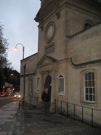Virginia at St. Swithin's Church, Bath (2008)