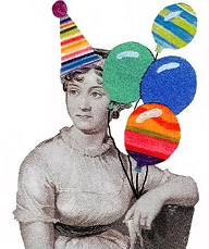 Jane Austen party girl