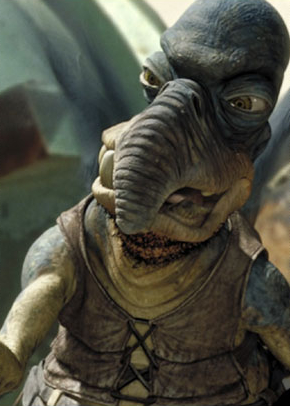 Watto the junk dealer from Star Wars the Phantom Menace