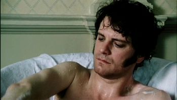 Mr. Darcy in the tub, Pride and Prejudice (1995)