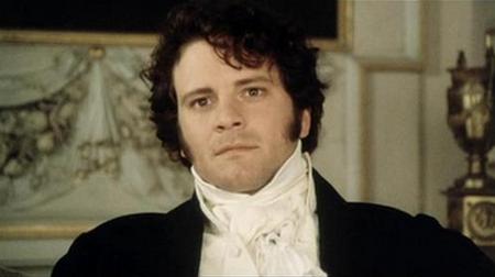 Colin Firth as Mr. Darcy, Pride and Prejudice (1995)