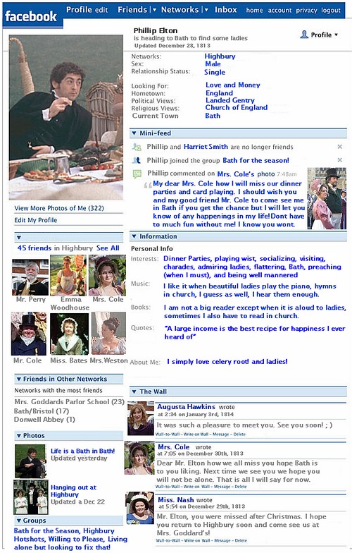 Mr. Elton on Facebook