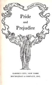 Tile page of Pride and Prejudice, Doubleday (1940)