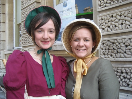 Virginia Claire and friend, the Jane Austen Festival (2008)