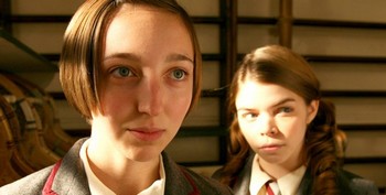 Image from Hercule Poirot: A Cat Among Pigeons: Georgia Cornick © 2009 MASTERPIECE