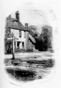 Illustration of Chawton Cottage, by Ellen G. Hill (1923)