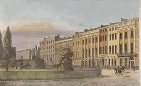 Portman Square, London ca 1813