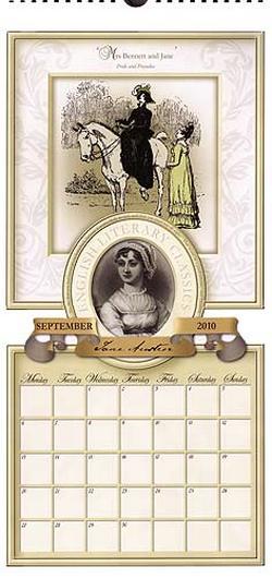 Jane Austen Centre 2010 Calendar