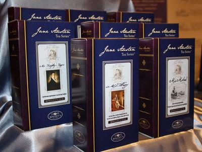 Bingley's Teas, Ltd. Jane Austen Tea Series packaging