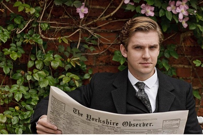 Image from Downton Abbey Seasin1: Dan Stevens as Matthew Crawley © Carnival Film & Television Limited 2010 for MASTERPIECE