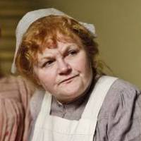Image of Lesley Nicol as Mrs Patmore in Downton Abbey © Carnival Film & Television Limited 2010 for MASTERPIECE