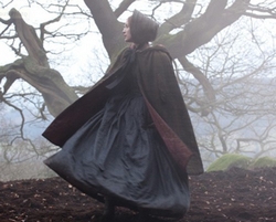 Jane Eyre (Mia Wasikowska) on the Moors in Jane Eyre (2011)
