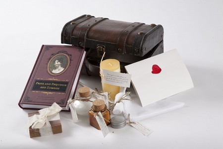 Pride and Prejudice and Zombies apothecary kit 