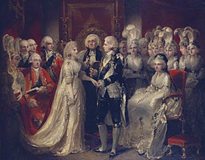 Wedding of Prince George and Princess Caroline 1795 Wedding of Prince George and Princess Caroline 1795