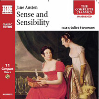 Sense and Sensibility, by Jane Austen, read by Juliet Stevenson (Naxos Audiobooks) 2005