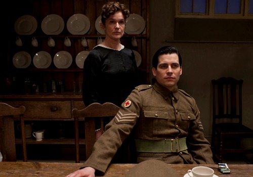 Image from Downton Abbey Season 2 Episode 3: Miss O'Brien and Thomas 