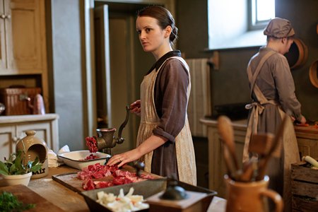 Downton Abbey Season 3 Episode 1: Daisy in the kitchen