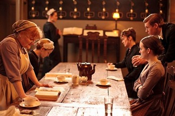 Downton Abbey Season 3: the servants hall 