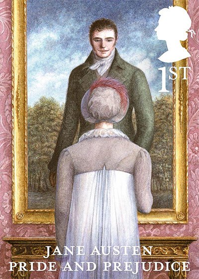 Jane Austen Stamp: Pride and Prejudice (2013)