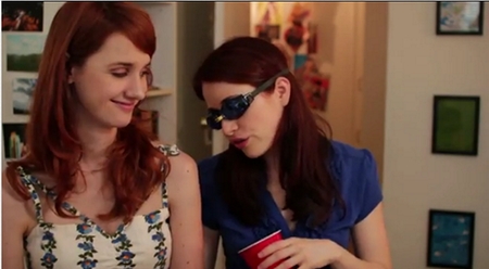 The Lizzie Bennet Diaries: Lizzie as a swimmer