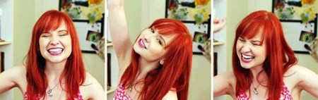 Image from The Lizzie Bennet Diaries: Lydia Bennet