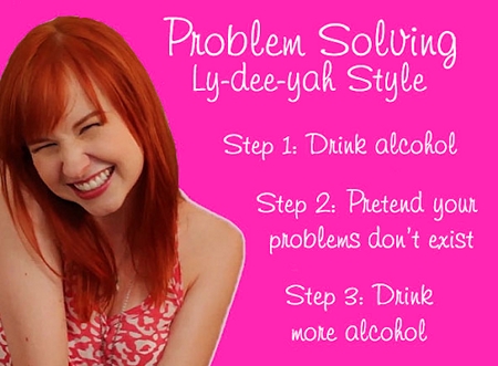 The Lizzie Bennet Diaries: Lydia's life problem solutions 