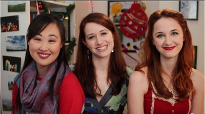 Image from The Lizzie Bennet Diaries: Charlotte, Lizzie and Jane © 2013 The Lizzie Bennet Diaries
