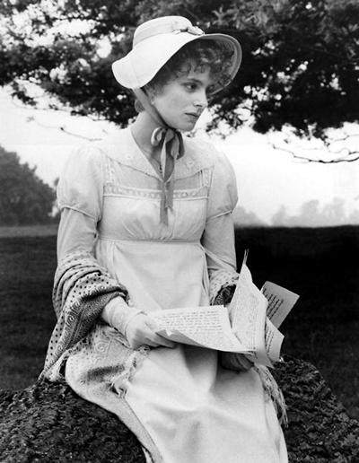 Image from Pride and Prejudice 1980: Elizabeth Garvie as Elizabeth Bennet © 2004 BBC Worldwide 