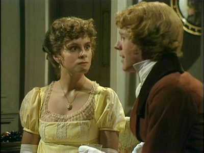 Image from Pride and Prejudice 1980: Elizabeth Bennet and George Wickham © 2004 BBC Worldwide