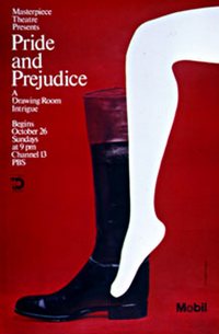 Image of the poster of Pride and Prejudice © 1980 Masterpiece Theatre 
