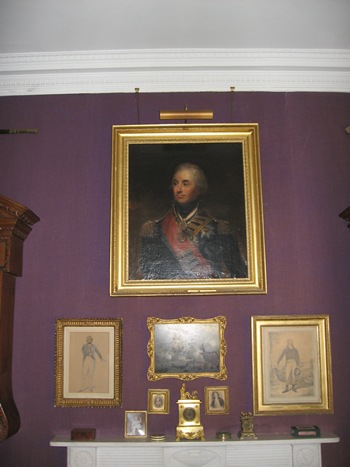 Jane Austen Tour Portrait of Lord Nelson 2013 
