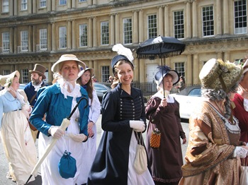 Jane Austen Tour The Regency Promenade 2013 