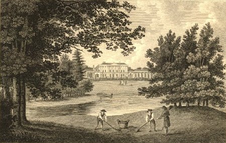 Caen Wood House. later known as Kenwood House, Hampstead Heath, near London